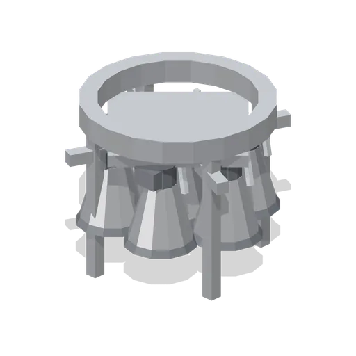 Engine Cluster (Rocket Launch Pad and Gantry)