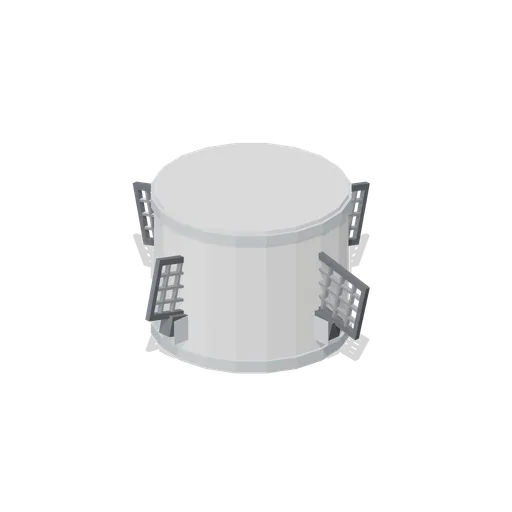 Grid Fin Set (Rocket Launch Pad and Gantry)