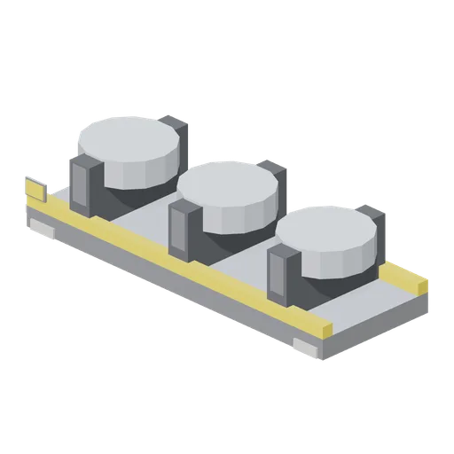 Stage Transport Cradle (Rocket Launch Pad and Gantry)