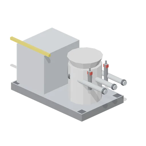 Chilldown Skid (Rocket Launch Pad and Gantry)