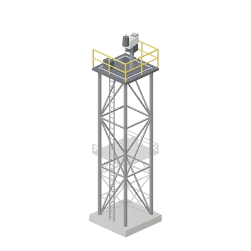 Pad Camera Tower (Rocket Launch Pad and Gantry)