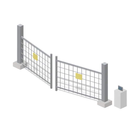 Perimeter Gate (Rocket Launch Pad and Gantry)