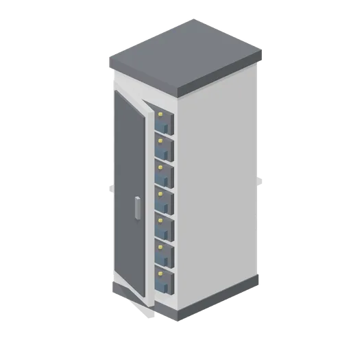 Ground Support Electronics Rack (Rocket Launch Pad and Gantry)