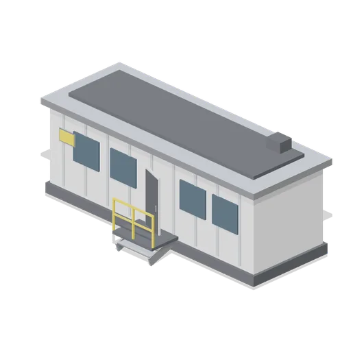 Site Office Cabin (Rocket Launch Pad and Gantry)