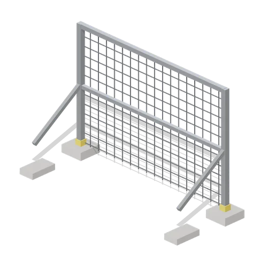 Debris Catch Net Frame (Rocket Launch Pad and Gantry)