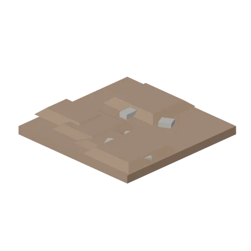 Mountain Ground Module Dry (Andean Terraces and Stone Village)