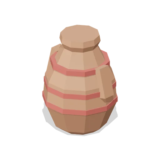 Water Jar Medium (Andean Terraces and Stone Village)