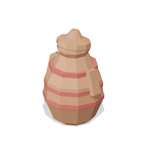 Water Jar Large (Andean Terraces and Stone Village)