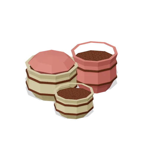 Woven Basket Set (Andean Terraces and Stone Village)