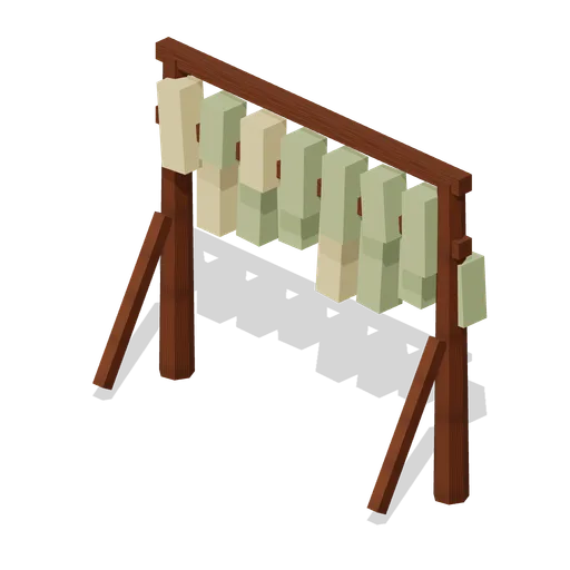 Herb Drying Rack (Andean Terraces and Stone Village)