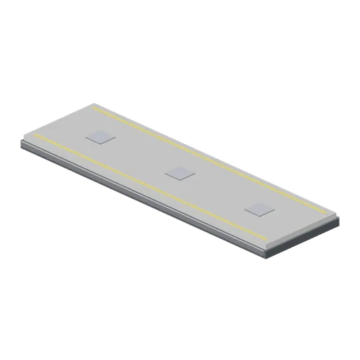 Floating pontoon module, 8 m straight (Marina and Yacht Club)