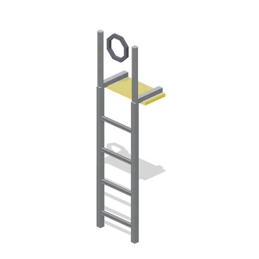 Pontoon boarding ladder (Marina and Yacht Club)