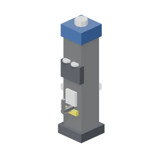 Berth service pedestal (Marina and Yacht Club)