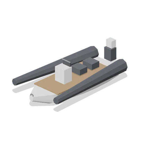 RIB tender, 4.2 m (Marina and Yacht Club)