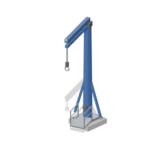 Mast crane (Marina and Yacht Club)