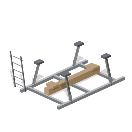 Boat cradle (Marina and Yacht Club)