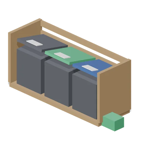 Bin and recycling point (Marina and Yacht Club)