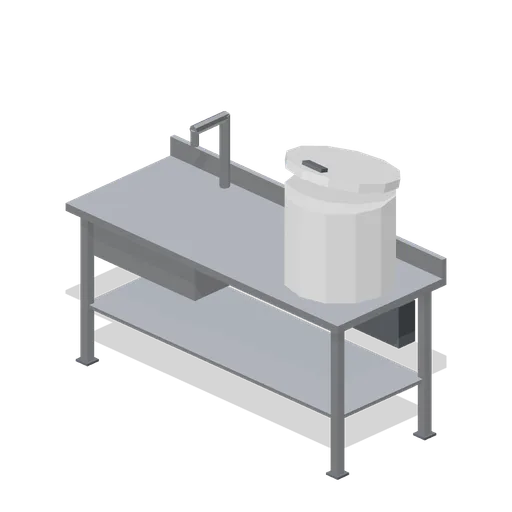 Wash and spin station (Vertical Farm and Hydroponics Tower)