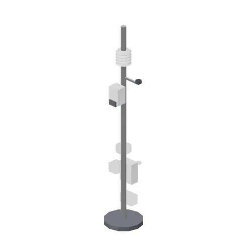 Environment sensor pole (Vertical Farm and Hydroponics Tower)