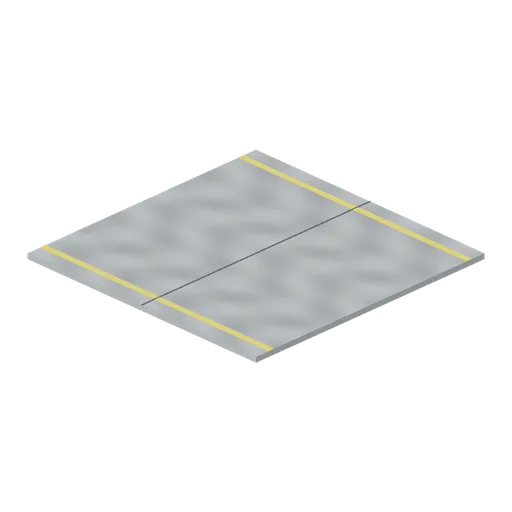Painted steel deck plate, 6 m (Cruise Ship Deck and Lounge)