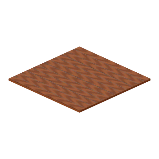 Teak deck plate, 6 m (Cruise Ship Deck and Lounge)