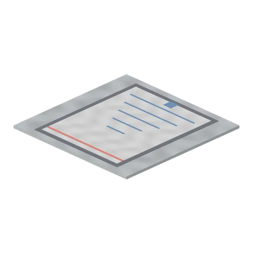 Shuffleboard court deck plate, 6 m (Cruise Ship Deck and Lounge)