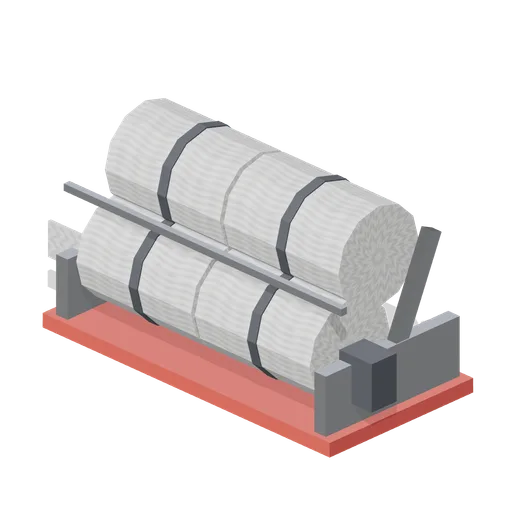 Liferaft canister rack (Cruise Ship Deck and Lounge)