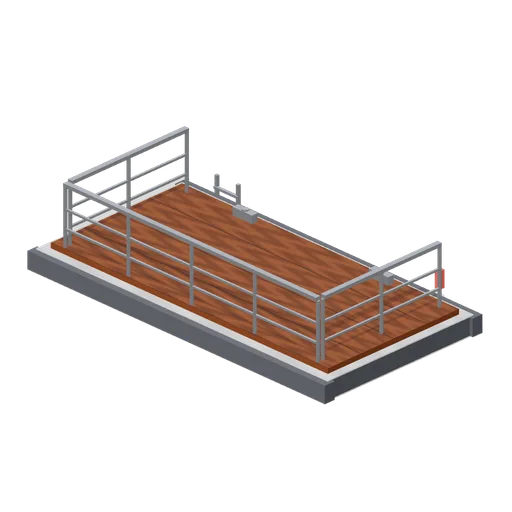 Tender boarding platform (Cruise Ship Deck and Lounge)