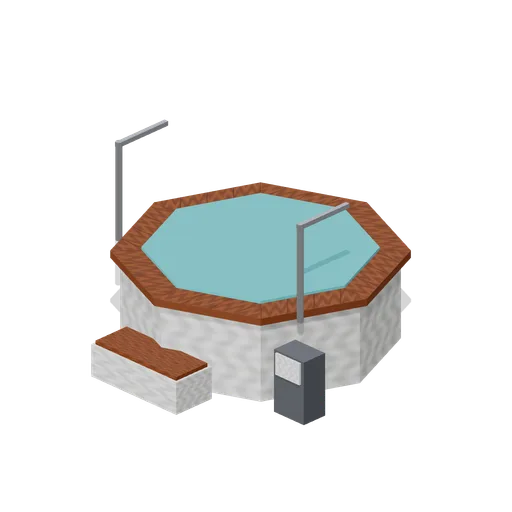 Deck hot tub (Cruise Ship Deck and Lounge)