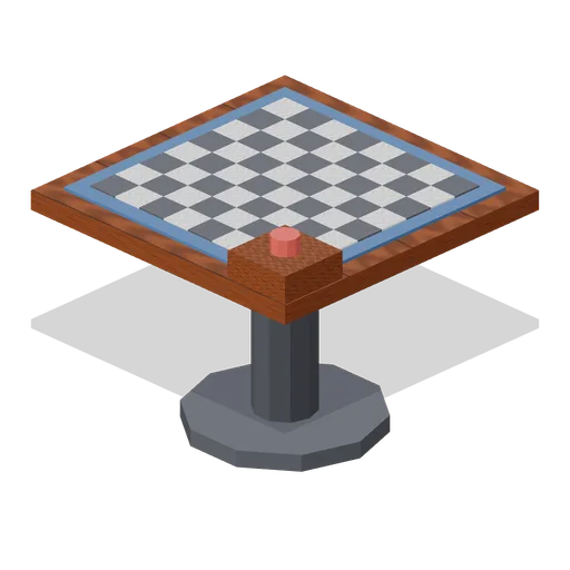 Deck games table (Cruise Ship Deck and Lounge)
