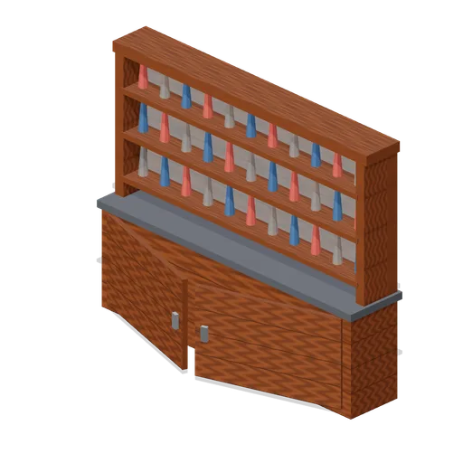 Bar back fitting (Cruise Ship Deck and Lounge)