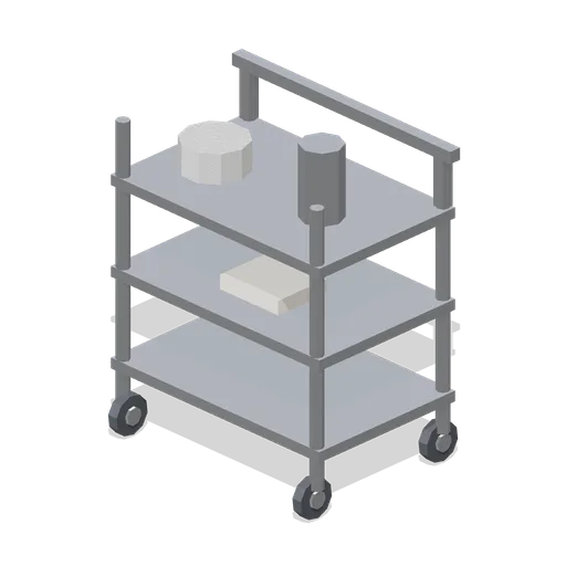 Service trolley (Cruise Ship Deck and Lounge)