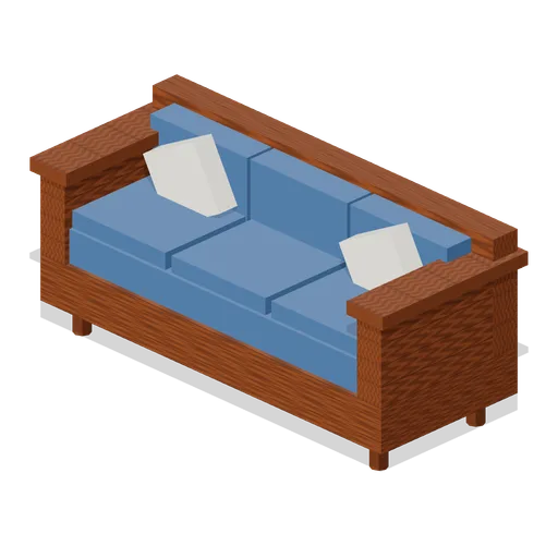 Lounge sofa (Cruise Ship Deck and Lounge)