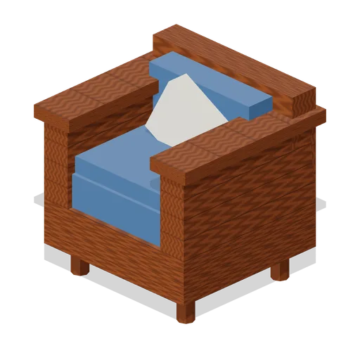 Lounge armchair (Cruise Ship Deck and Lounge)