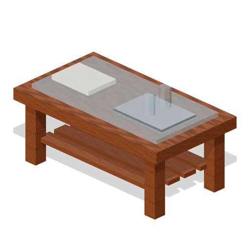 Lounge low table (Cruise Ship Deck and Lounge)