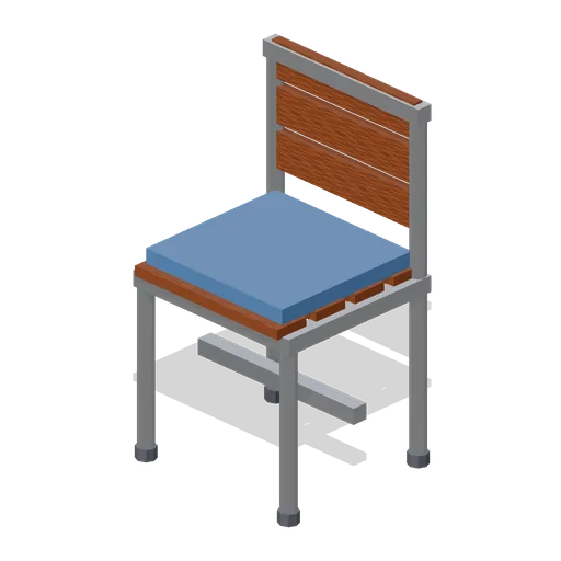 Deck cafe chair (Cruise Ship Deck and Lounge)