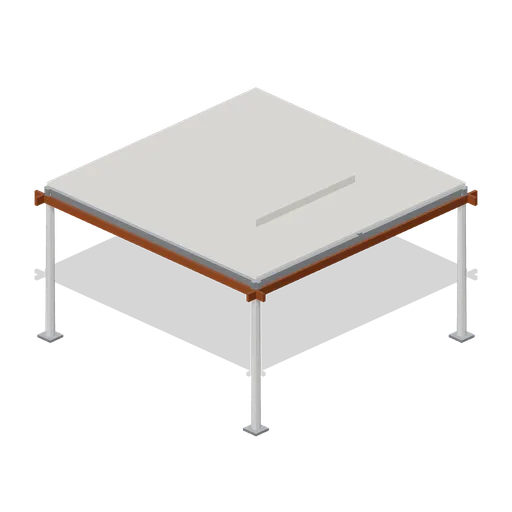 Deck canopy run, 6 m (Cruise Ship Deck and Lounge)