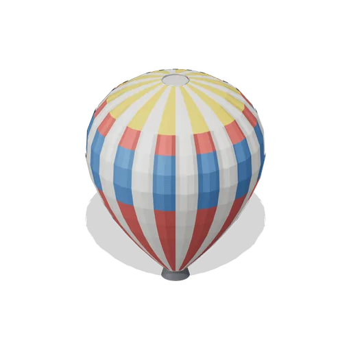 Hot Air Balloon Envelope, Inflated (Hot Air Balloon Festival)