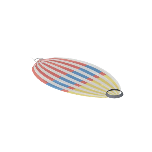 Hot Air Balloon Envelope, Laid Out (Hot Air Balloon Festival)