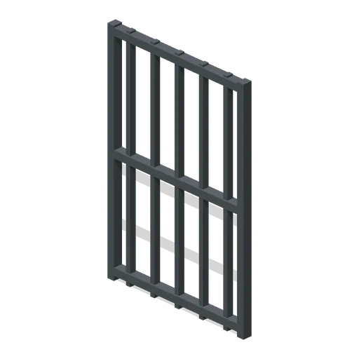 Iron Grille Gate (Medieval Castle Construction)