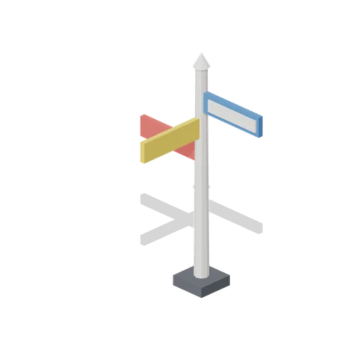 Blank Finger Post (Hot Air Balloon Festival)