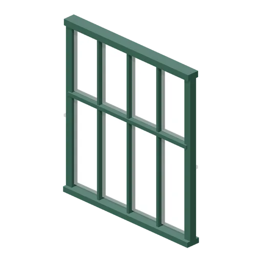 Glasshouse bay module, 3 m (Botanical Glasshouse and Palm House)