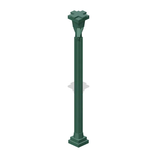 Cast iron column with foliate capital, 4.2 m (Botanical Glasshouse and Palm House)