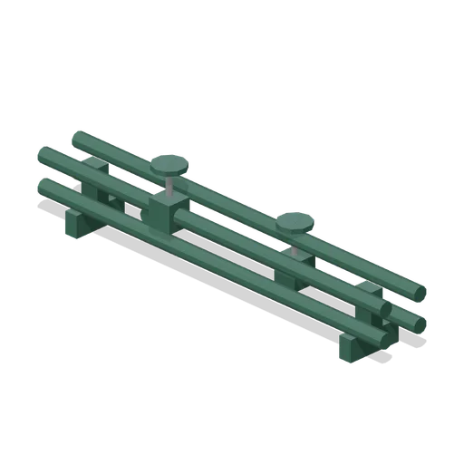 Heating pipe valve set, 3 m (Botanical Glasshouse and Palm House)