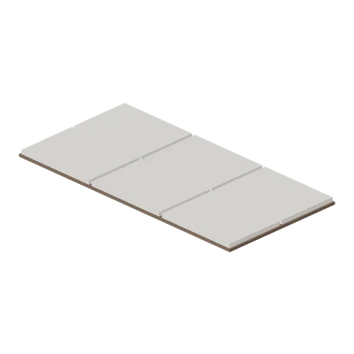 Stone flag path module, 3 m (Botanical Glasshouse and Palm House)