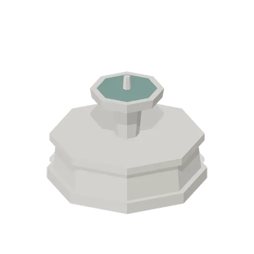 Stone fountain basin, 1.9 m (Botanical Glasshouse and Palm House)
