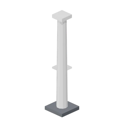 Running Rail Post (Racecourse and Parade Ring)