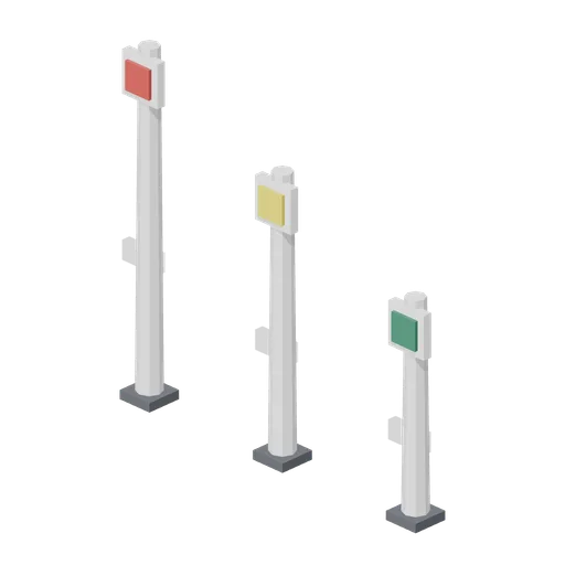 Distance Pole Set (Racecourse and Parade Ring)
