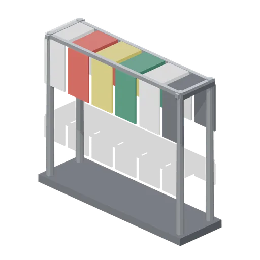 Number Cloth Rack (Racecourse and Parade Ring)