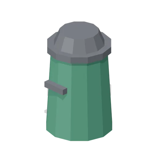 Course Litter Bin (Racecourse and Parade Ring)